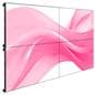 4 TV video wall system with 2x2 tile configuration