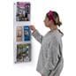 3-tier wall mounted literature rack is made in the USA