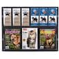 Wall mount brochure holder with 4 stainless steel standoffs 