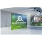  Tension fabric trade show displays with floor standing placement 