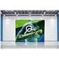 Tension fabric trade show displays with portable design 