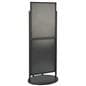 Black Dual 22 x 28 Mobile Poster Display