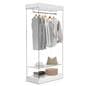 Retail glass wardrobe offers upscale, contemporary design