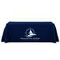 Custom rectangle table cover for promotional displays