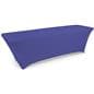 Royal blue stretch table cloth 