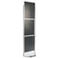 Silver Triple 22 x 28 Mobile graphic Display with Anti Glare Lens
