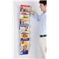 flyer rack for a photo studio