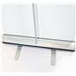 Hardware only narrow base banner stand for 33 inch wide banners