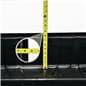 Smart case podium storage container measures 9 inches tall 