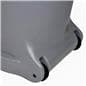 Banner stand display shipping case holds multiple fixtures