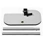 Table frame for modular tension fabric displays with push pin assembly