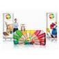 Budget 4-piece trade show package with 6 inch table throw 