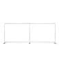 20' modular backwall - hardware only with push pin assembly 