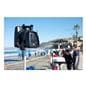 Portable pa system with wireless mic with stand