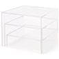 Clear Acrylic Cubes with Polished Edges 