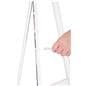 Acrylic display easel with adjustable pegs