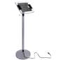 Silver iPad Floor Stand 