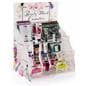 3 Tier acrylic step display with printing of your custom graphics