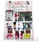 3 Tier acrylic step display with printing breaks down easily 