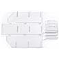 Printed countertop acrylic 3 tier shelf rack conveniently ships flat