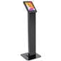 This secure tablet floor stand with overall height of 53.15 inches