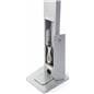 Locking iPad ADA compliant POS enclosure with cable management