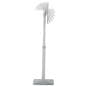 Adjustable sign holder with decorative base 