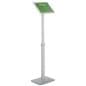 Adjustable sign holder with lightweight design 