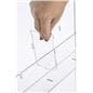 Recycled Acrylic Brochure Stand with light weight design 