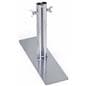 Lightweight Iron 2 Leg Art Display Panel Base