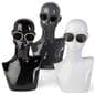 Fiberglass White Female Mannequin Bust 