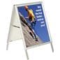 Portable A-Frame Sign with Snap Frame