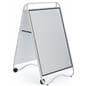 Steel Rolling Sidewalk Sign 
