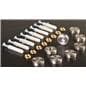 Stainless Steel Standoffs Cover Screws On Wall Mounted Signs