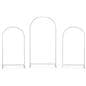 Metal arch frames are lightweight and portable