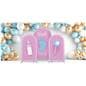 Custom arch backdrop for events