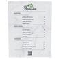 8.5 x 11 recycled acrylic sign holder with unobstructed visibility