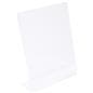8.5 x 11 recycled acrylic sign holder made with recycled acrylic