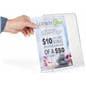 High-quality slant back non glare acrylic sign frame