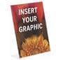 Glare free slant back acrylic sign with insert your graphic image