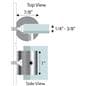 Sign Support Holds Signs At A Perpendicular Angle To Any Wall