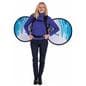 O-shape wearable advertising backpack with buckle straps
