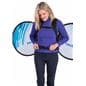 Comfortable o-shape wearable advertising backpack