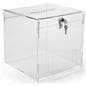 Plexiglass Donation Box with Hinged Top