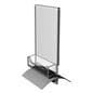 4” x 6” Sign Display with Calling Card Tray and Snap Base