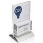 4” x 6” Sign Display, Business Card Compartment