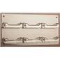 Business Card Holders Wall Mount 6 Pocket
