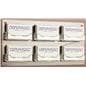 Business Card Holders Wall Mount 6 Pocket