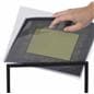 11"x 7" Counter Sign Stand with Top Loading Frame
