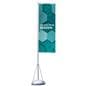 advertising flag banners with full color artwork 